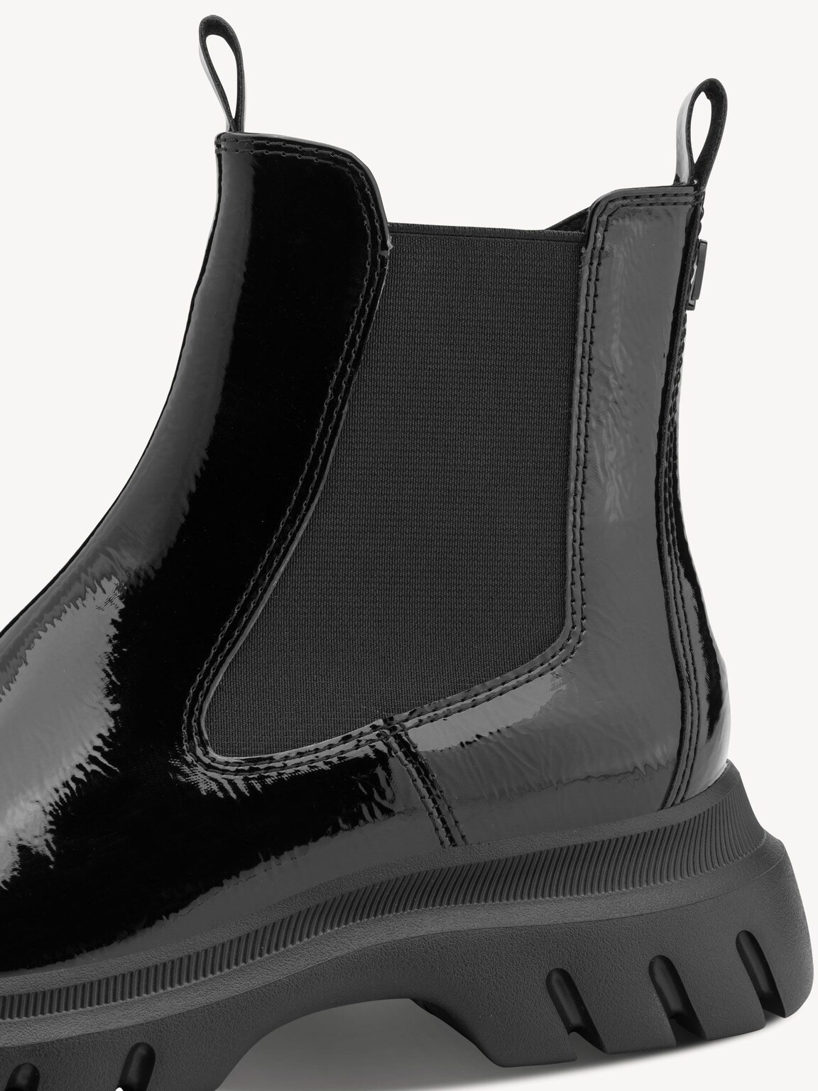 Marco Tozzi, Chelsea boot - black BLACK PATENT, image 6 of 7