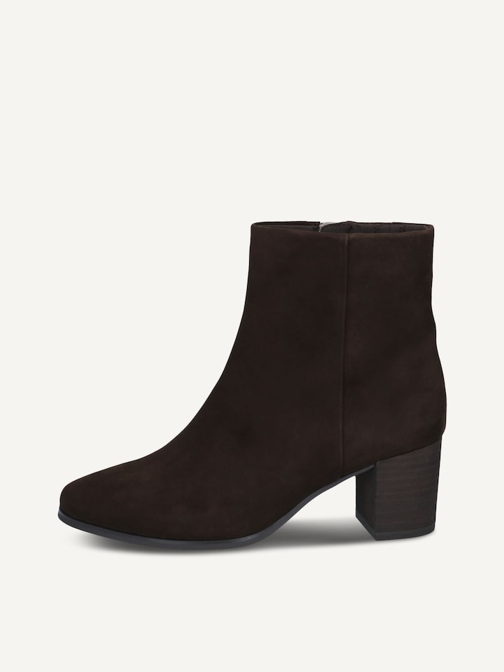 Caprice, Bottine en cuir - marron DK BROWN SUEDE