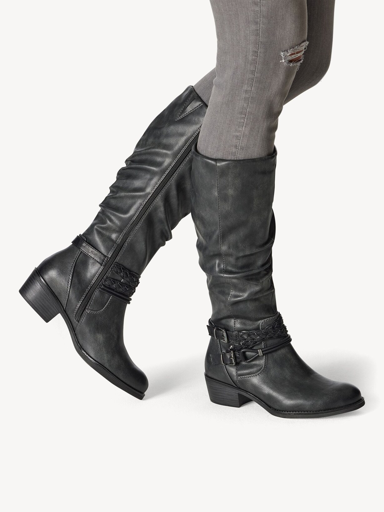 Marco Tozzi, Bottes - gris ANTHRACITE COM, image 2 sur 7