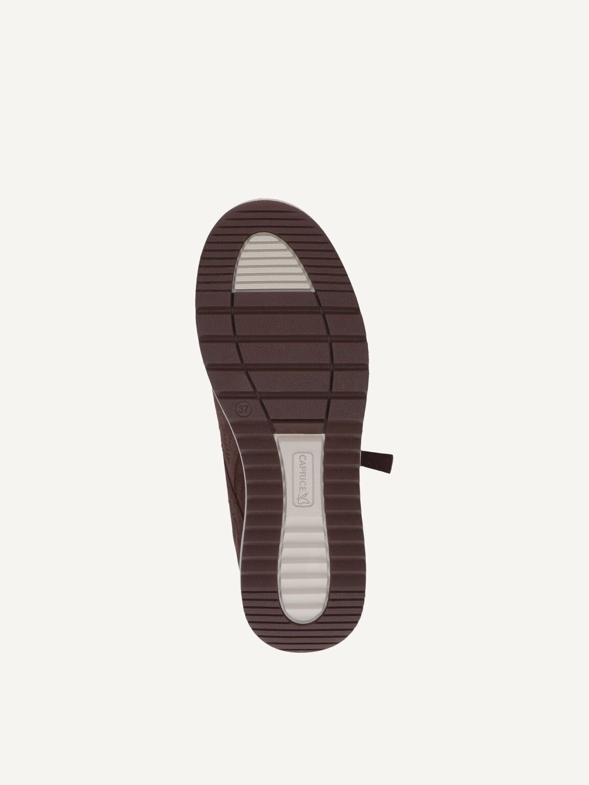 Caprice, Leather Sneaker - brown DK BROWN SUEDE, image 4 of 5
