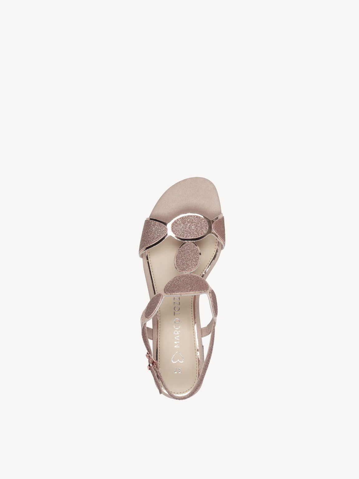 Marco Tozzi, Sandalo - oro ROSEGOLD, immagine 3 di 6