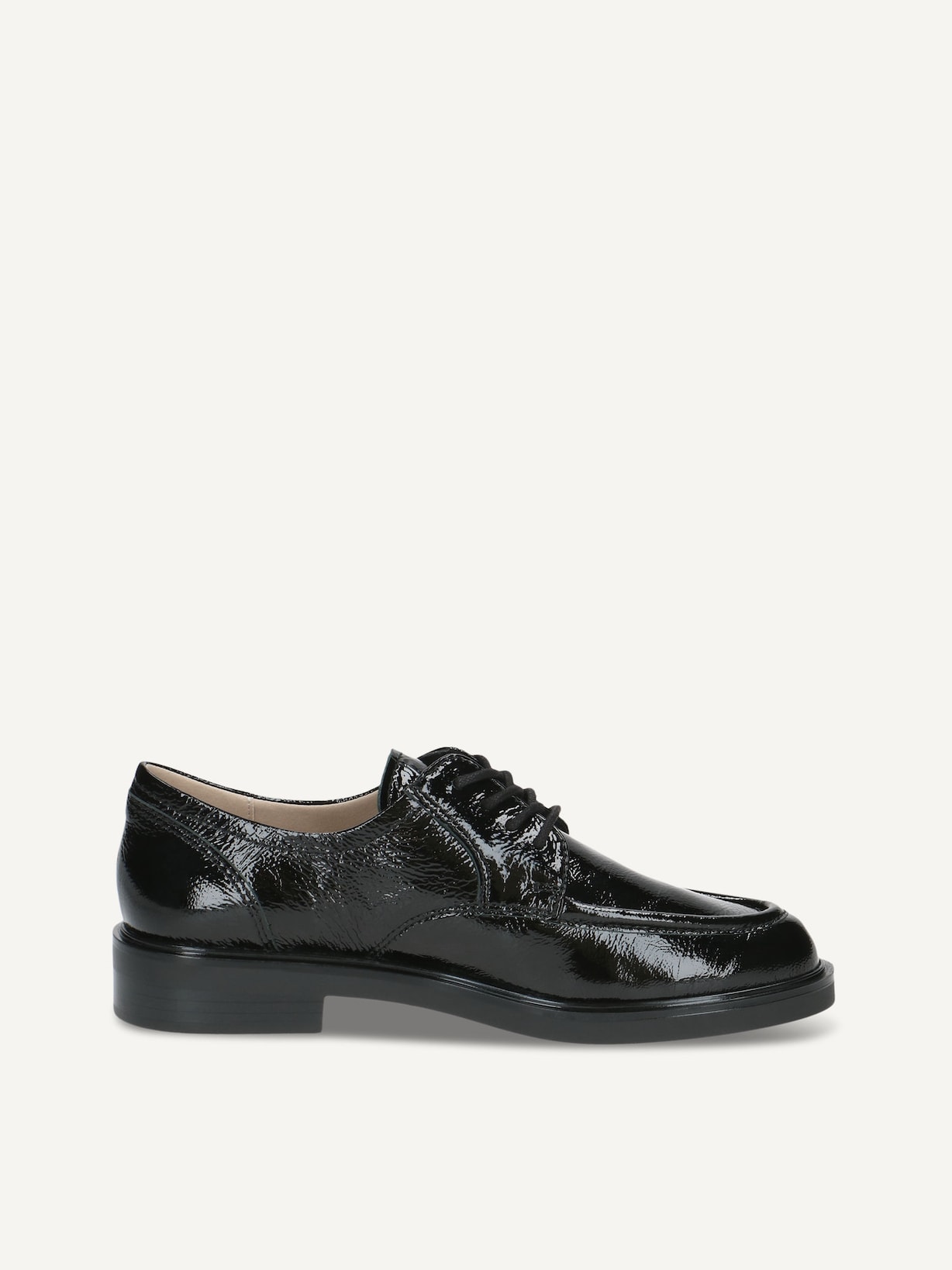 Caprice, Derbie en cuir - noir BLACK NAPLAK, image 3 sur 5