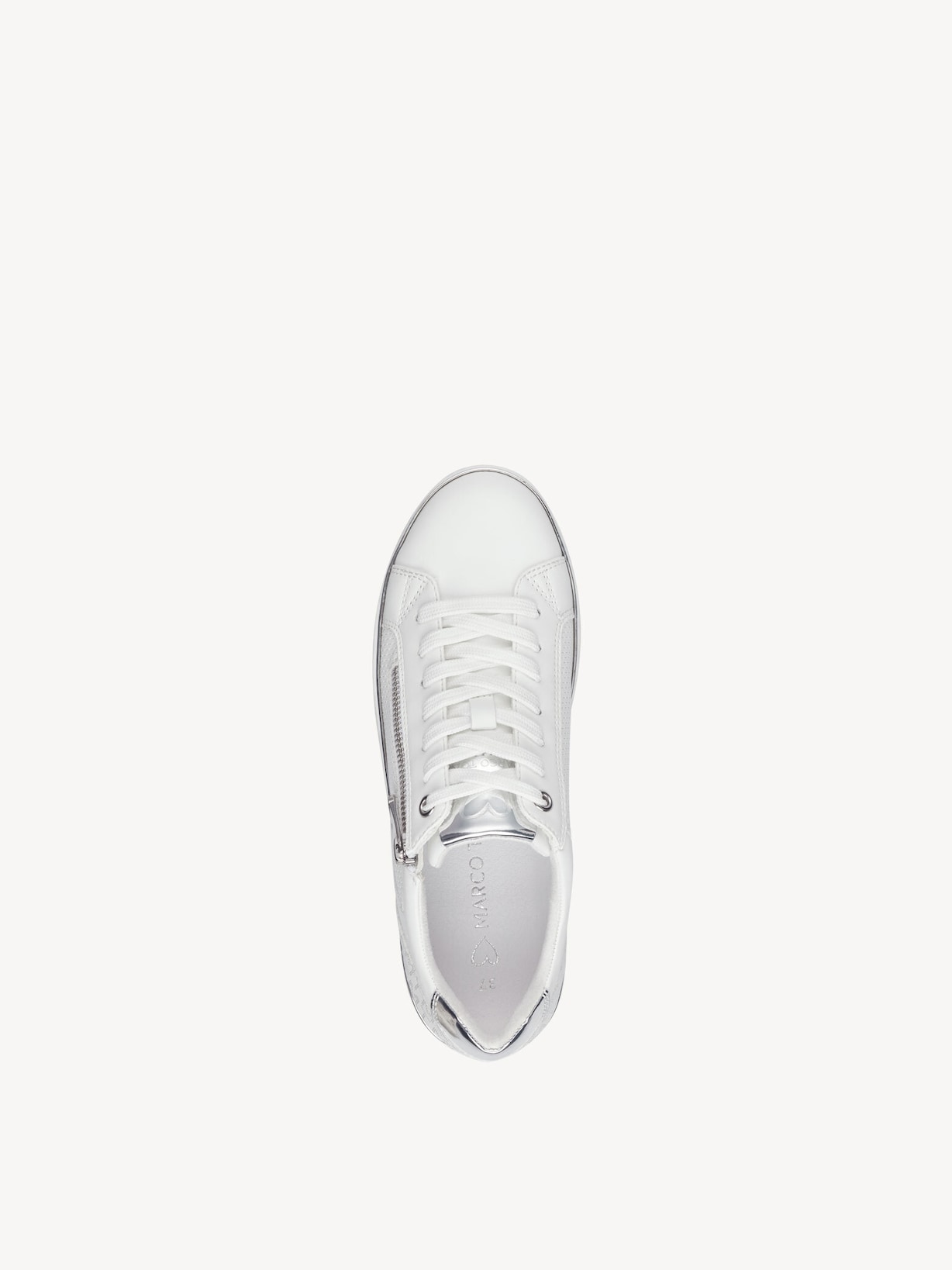 Marco Tozzi, Sneaker - weiß WHITE/SILVER, Bild 5 von 6