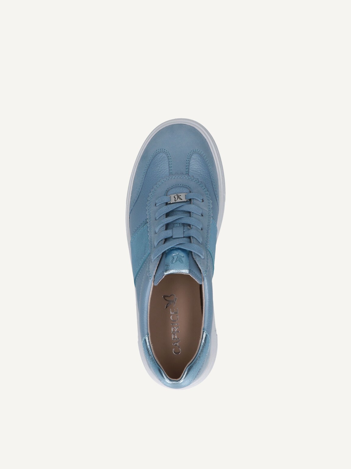 Caprice, Leather Sneaker - blue BLUE COMB, image 6 of 6