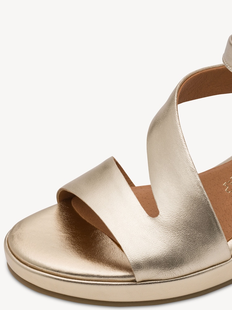 Marco Tozzi, Sandalo - metallico GOLD, immagine 5 di 6