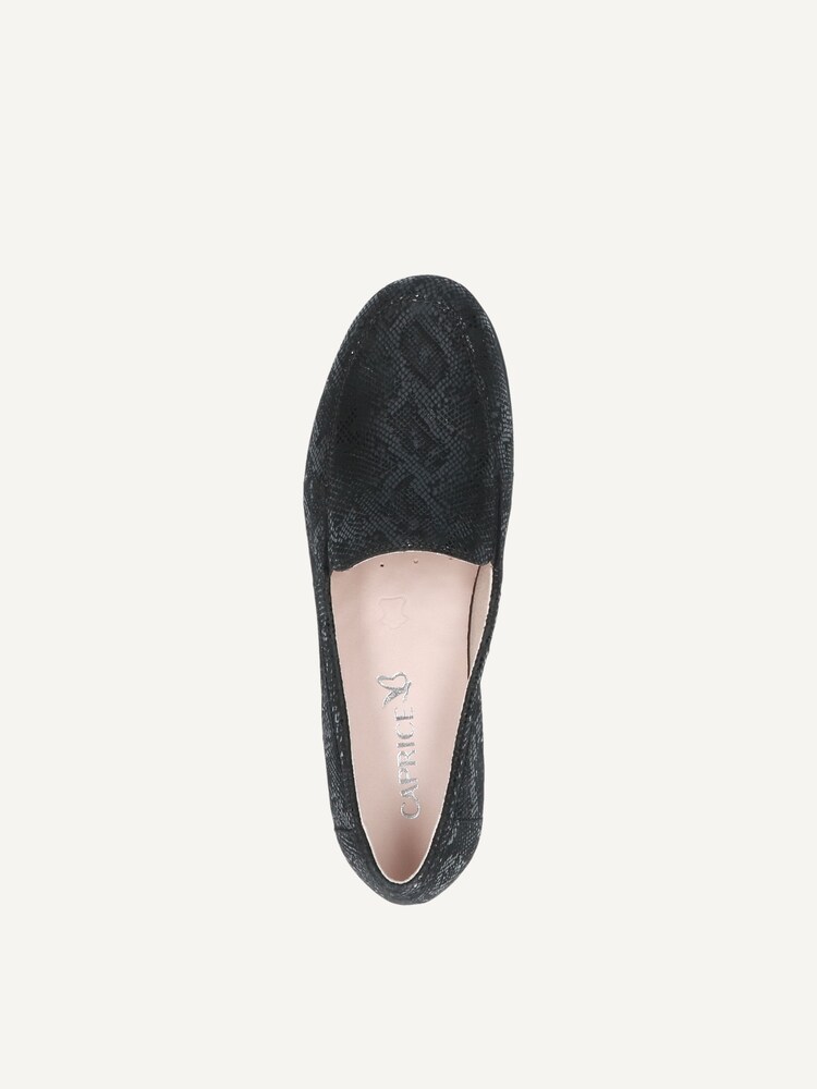 Caprice, Slipper en cuir - noir BLACK REPTILE, image 4 sur 5
