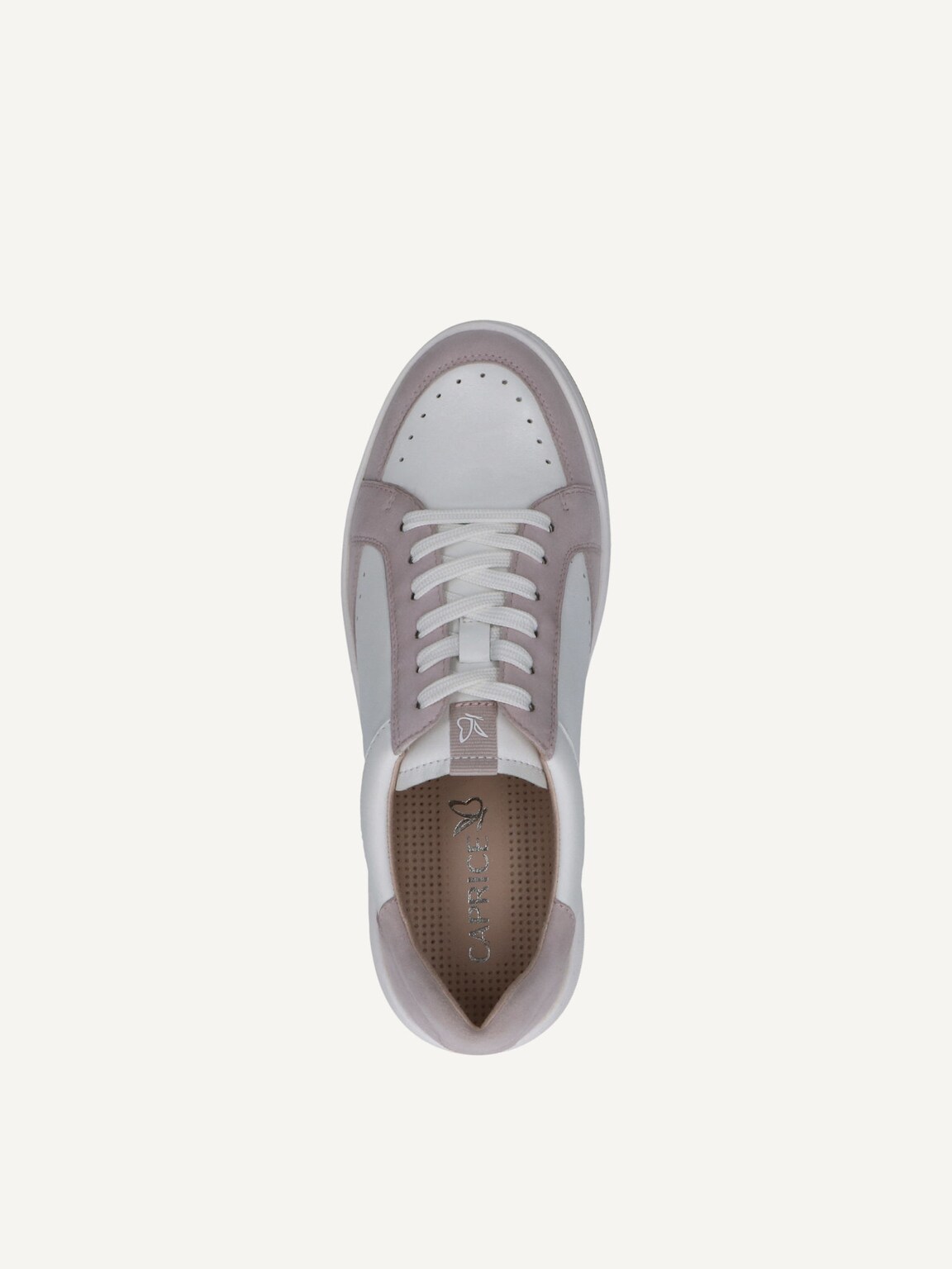 Caprice, Leather Sneaker - rose OLDROSE SUEDE, image 6 of 6