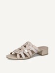 Not selected, Caprice, Leather Mule - beige CREAM PEARL CO