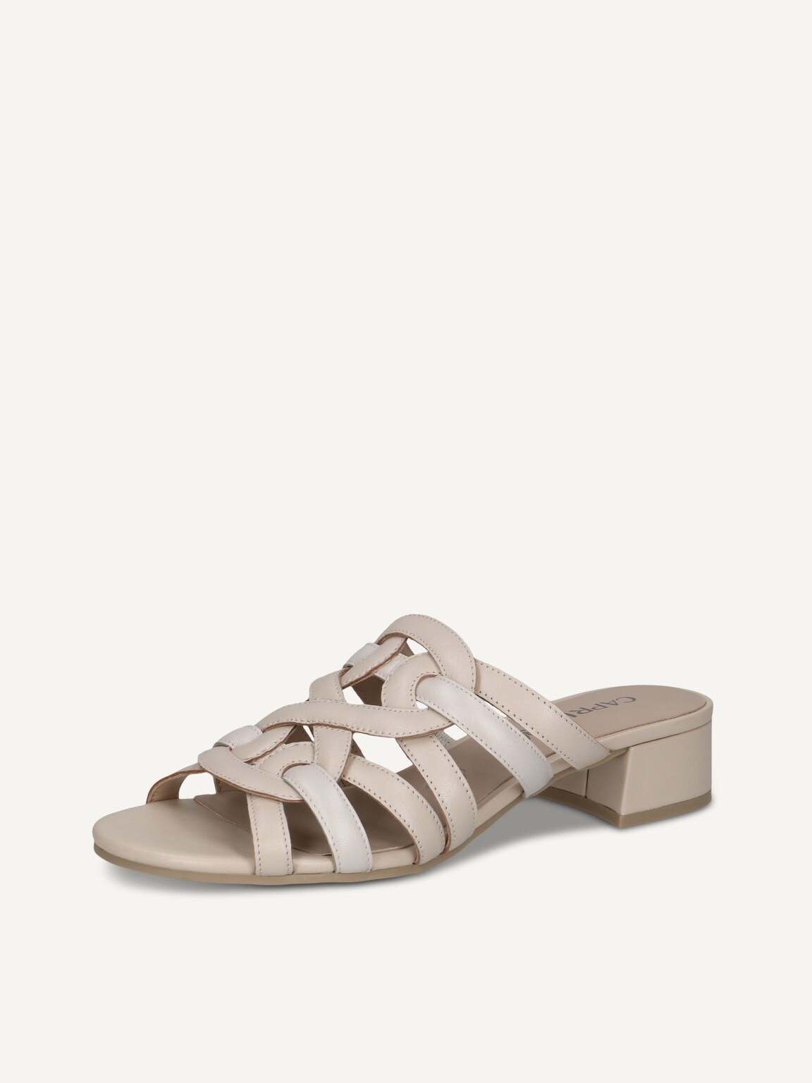Caprice, Leather Mule - beige CREAM PEARL CO, image 1 of 5