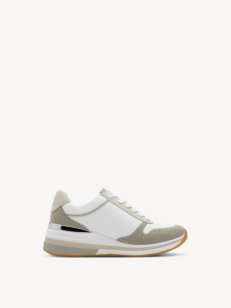 Marco Tozzi, Sneaker - bianco WHITE/MATCHA, immagine 7 di 7