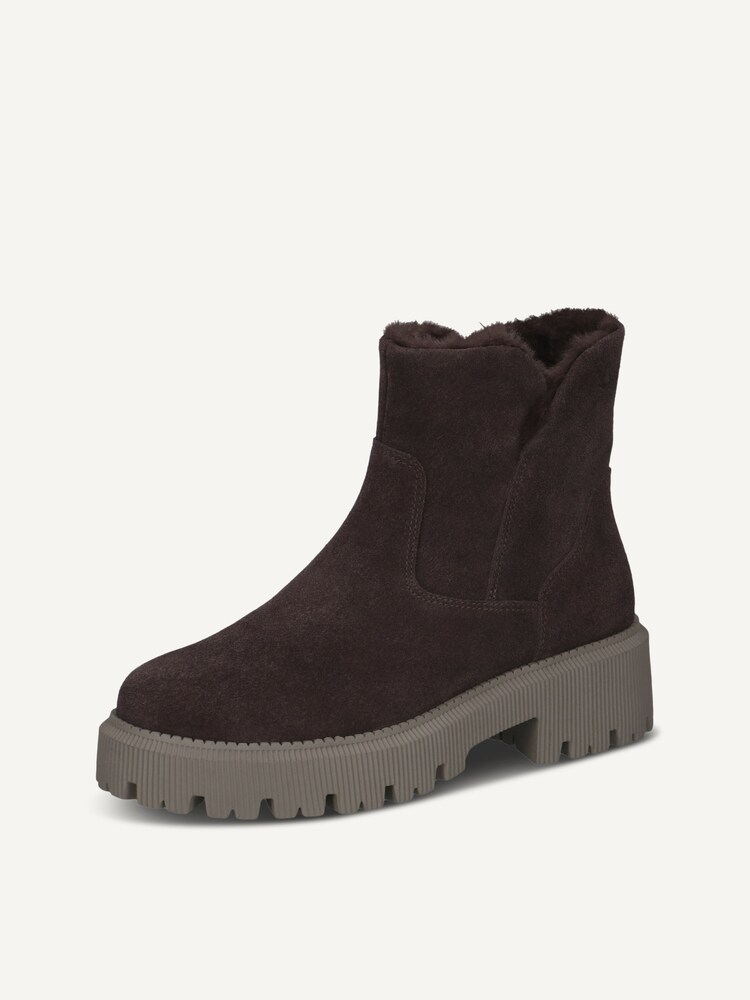 Caprice, Läderankelboots - brun DK BROWN SUEDE, bild 3 av 6