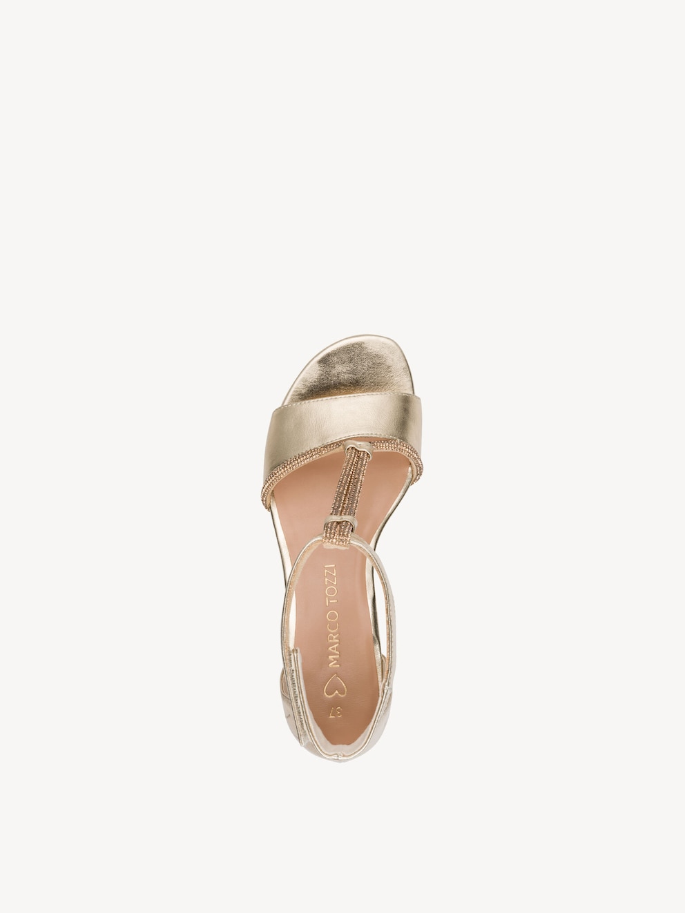 Marco Tozzi, Sandalette GOLD, billede 5 af 6