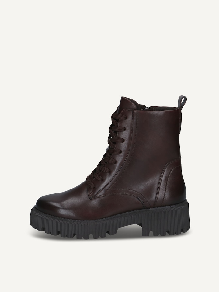Caprice, Bottine en cuir - marron DK BROWN NAPPA