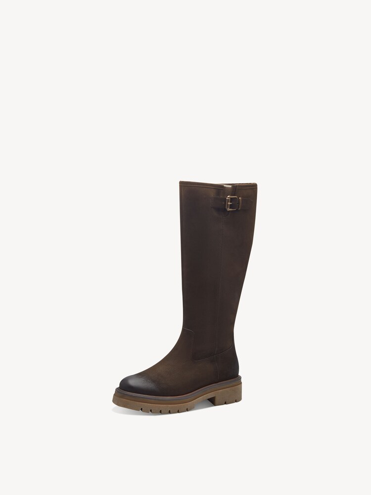 Marco Tozzi, Stivali - marrone fodera calda CAFE NUBUCK, immagine 3 di 7