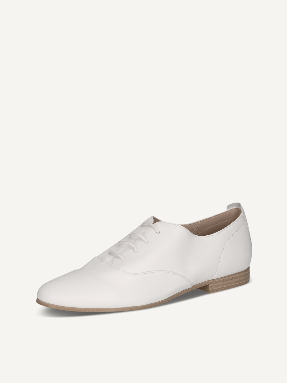 Caprice, Leather Low shoes - white WHITE NAPPA, image 1 of 6