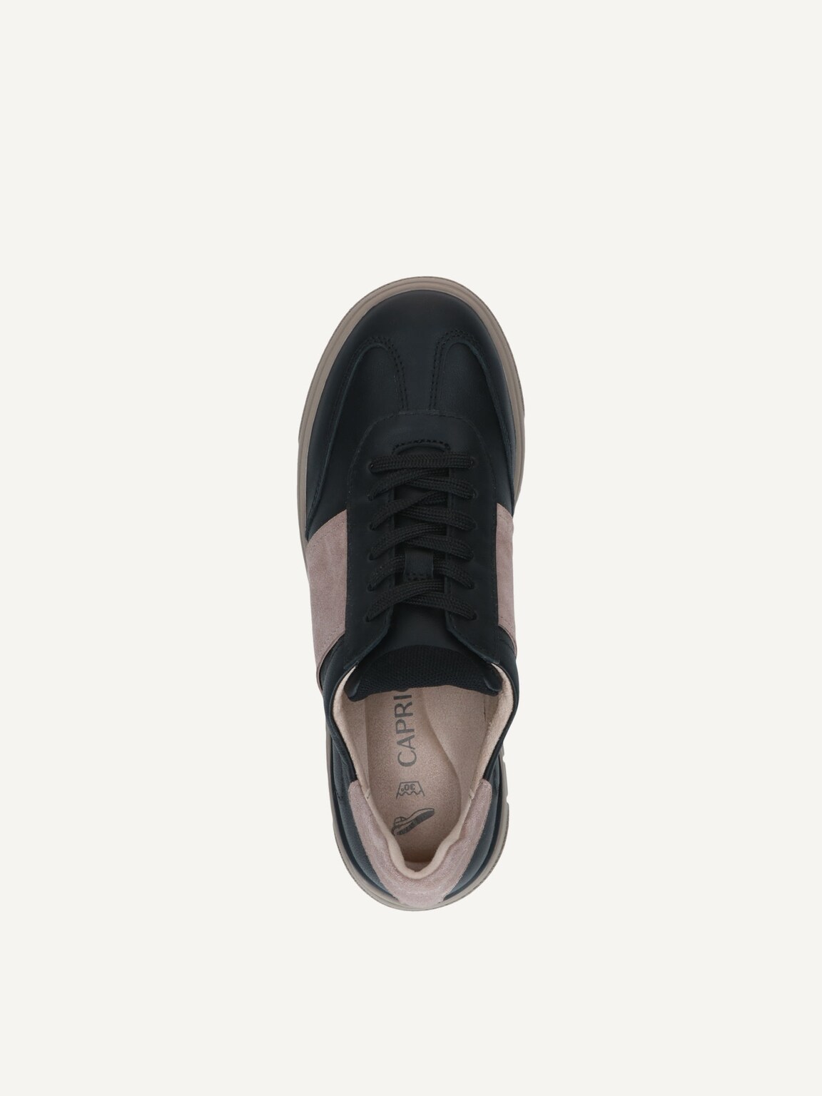 Caprice, Basket en cuir - noir BLACK COMB, image 5 sur 6
