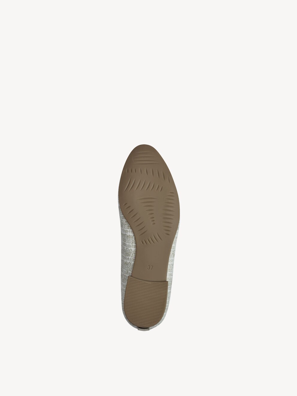 Marco Tozzi, Ballerine - beige IVORY MULTI, image 3 sur 6