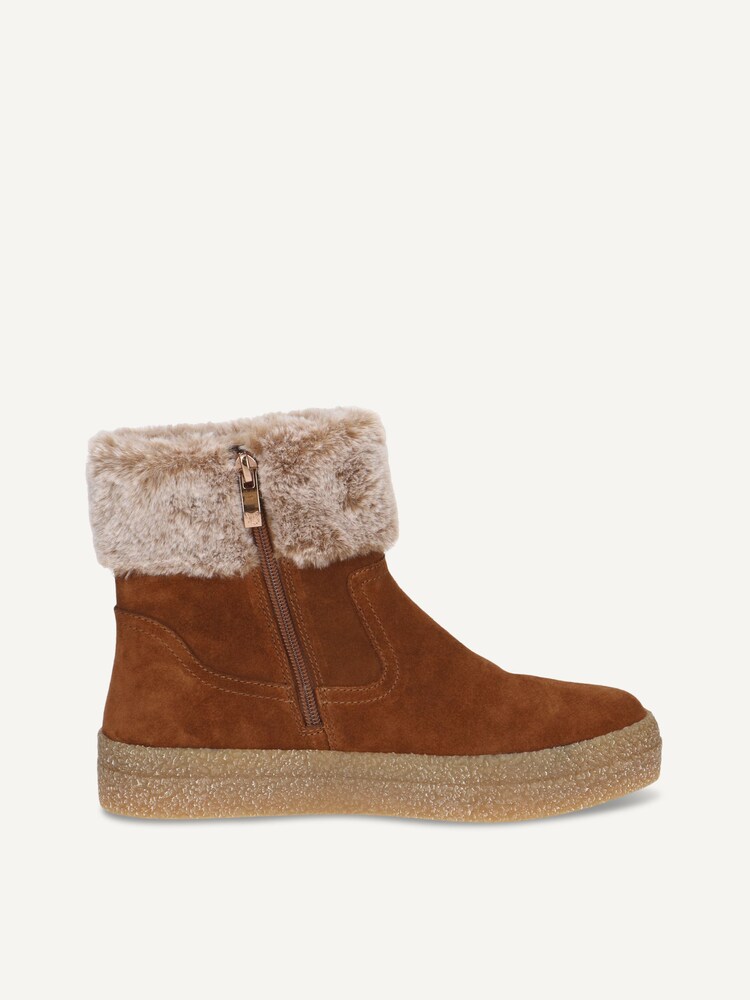 Caprice, Bootie - brown warm lining NUT SUEDE, image 3 of 5