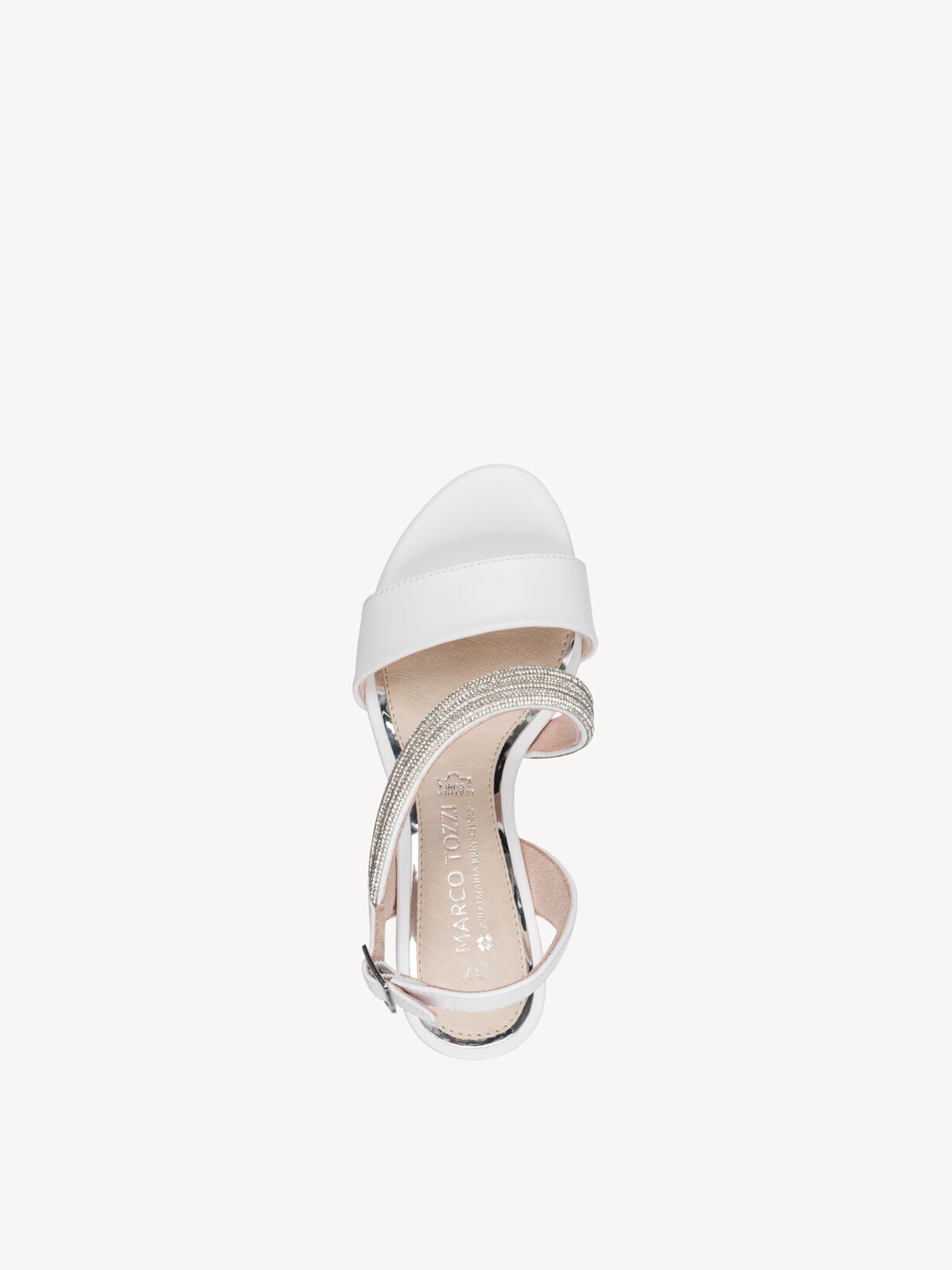 Marco Tozzi, Sandaaltje - wit WHITE, afbeelding 6 van 7