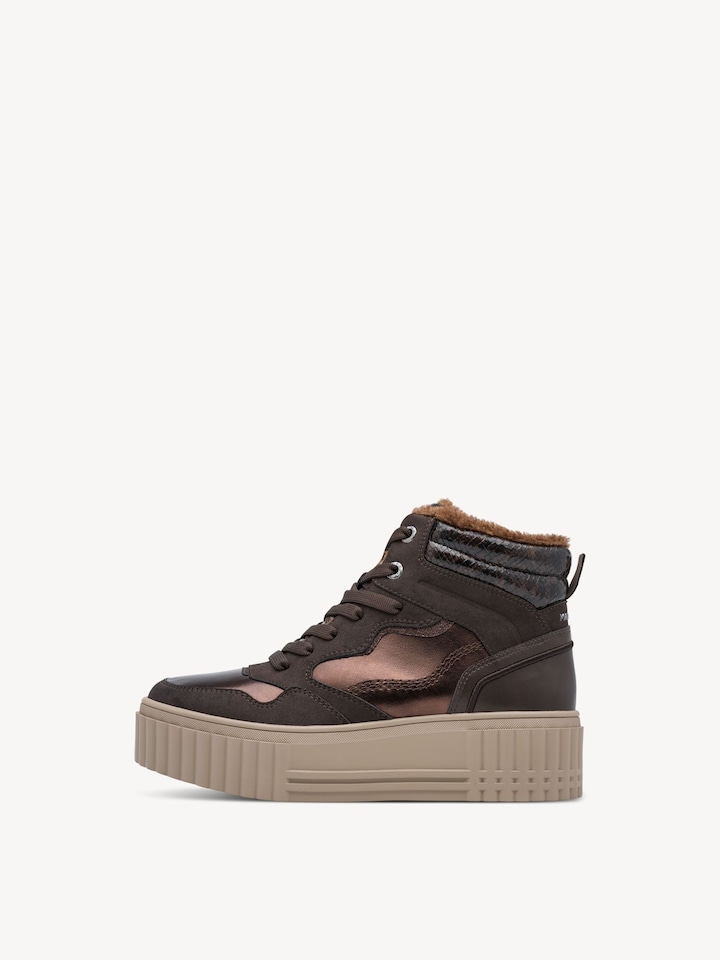 Marco Tozzi, Stiefelette - braun Warmfutter MOCCA COMB