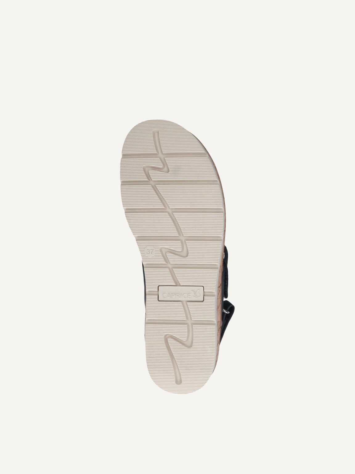Caprice, Leather Sandal - blue OCEAN SUEDE, image 4 of 5