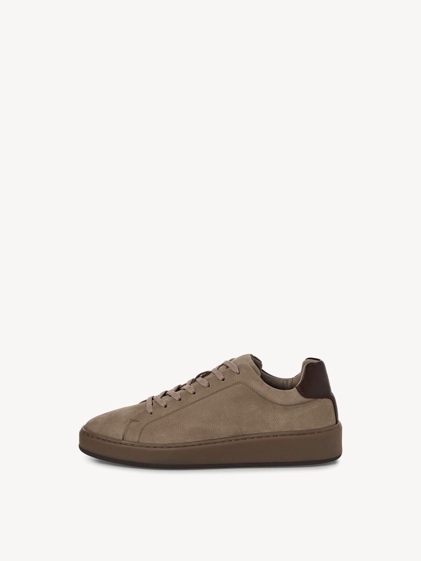 Marco Tozzi, Leather Sneaker - beige TAUPE NUBUCK