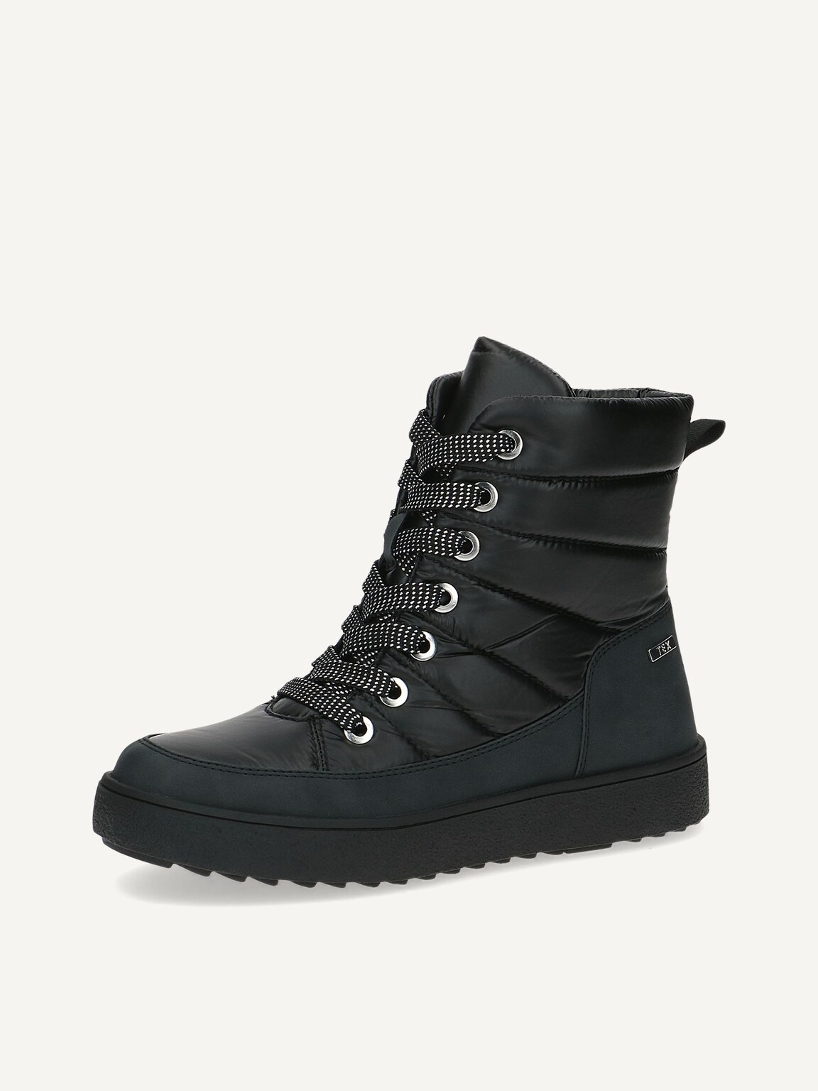 Caprice, Bootie - black warm lining BLACK COMB, image 1 of 5