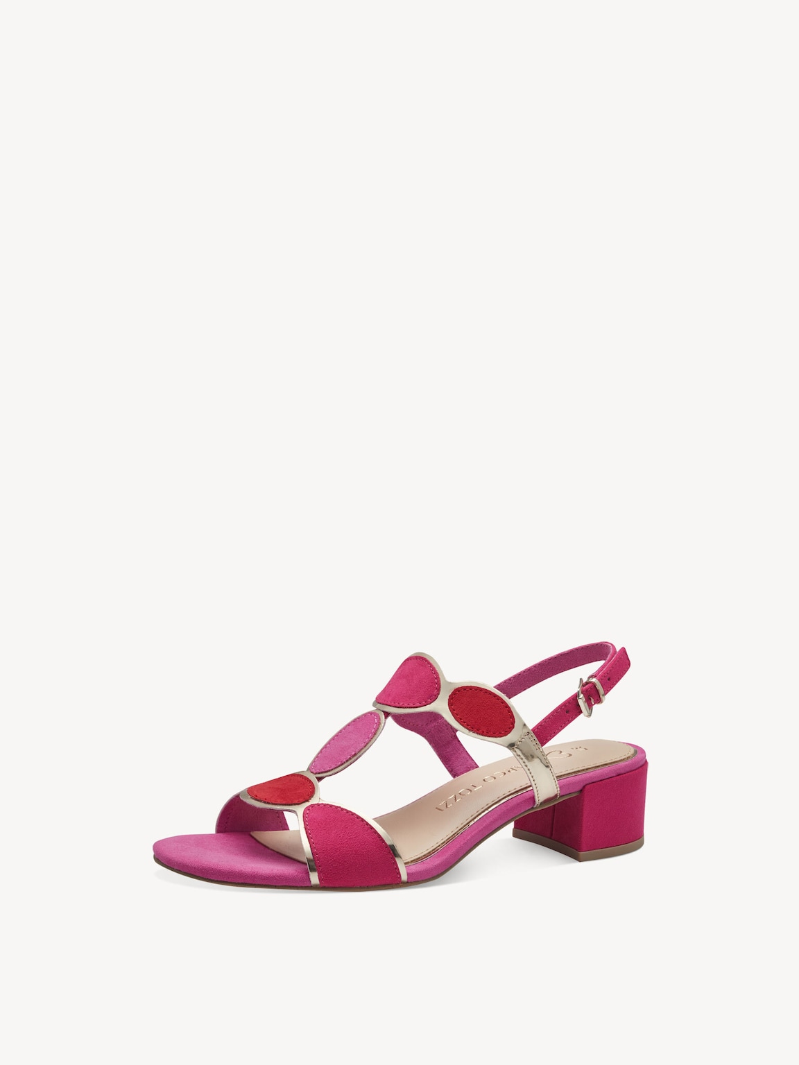 Marco Tozzi, Sandalo - rosa acceso PINK COMB, immagine 3 di 7