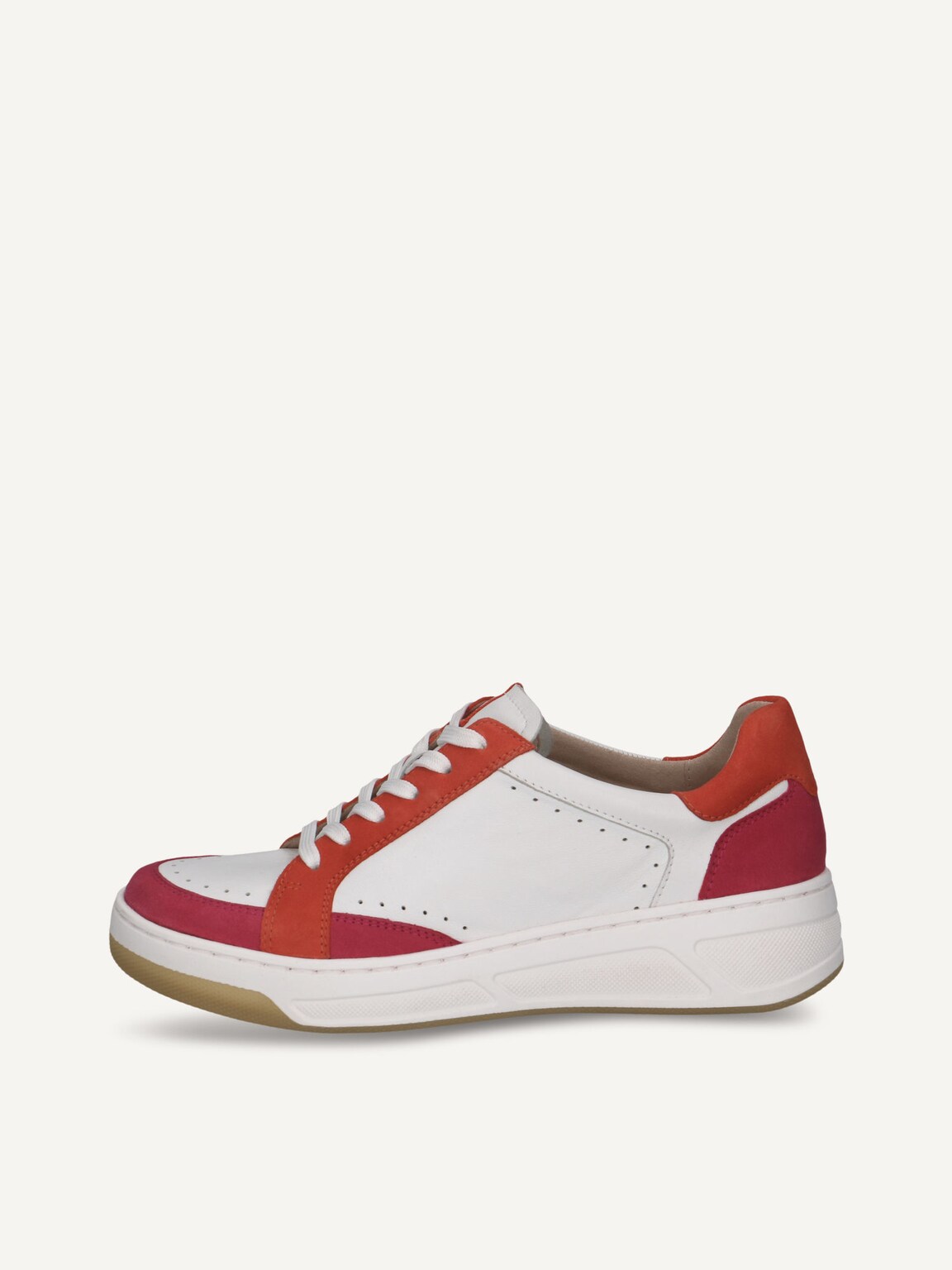 Caprice, Leather Sneaker - white WHITE COMB, image 2 of 5