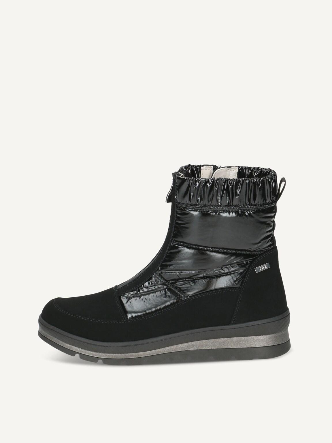 Caprice, Bootie - black warm lining BLACK COMB, image 2 of 5