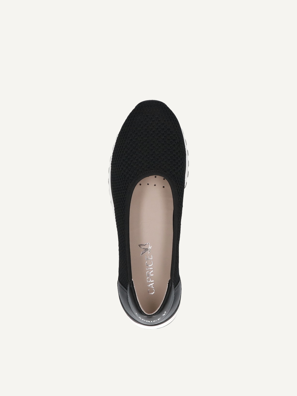 Caprice, Basket - noir BLACK KNIT COM, image 4 sur 5
