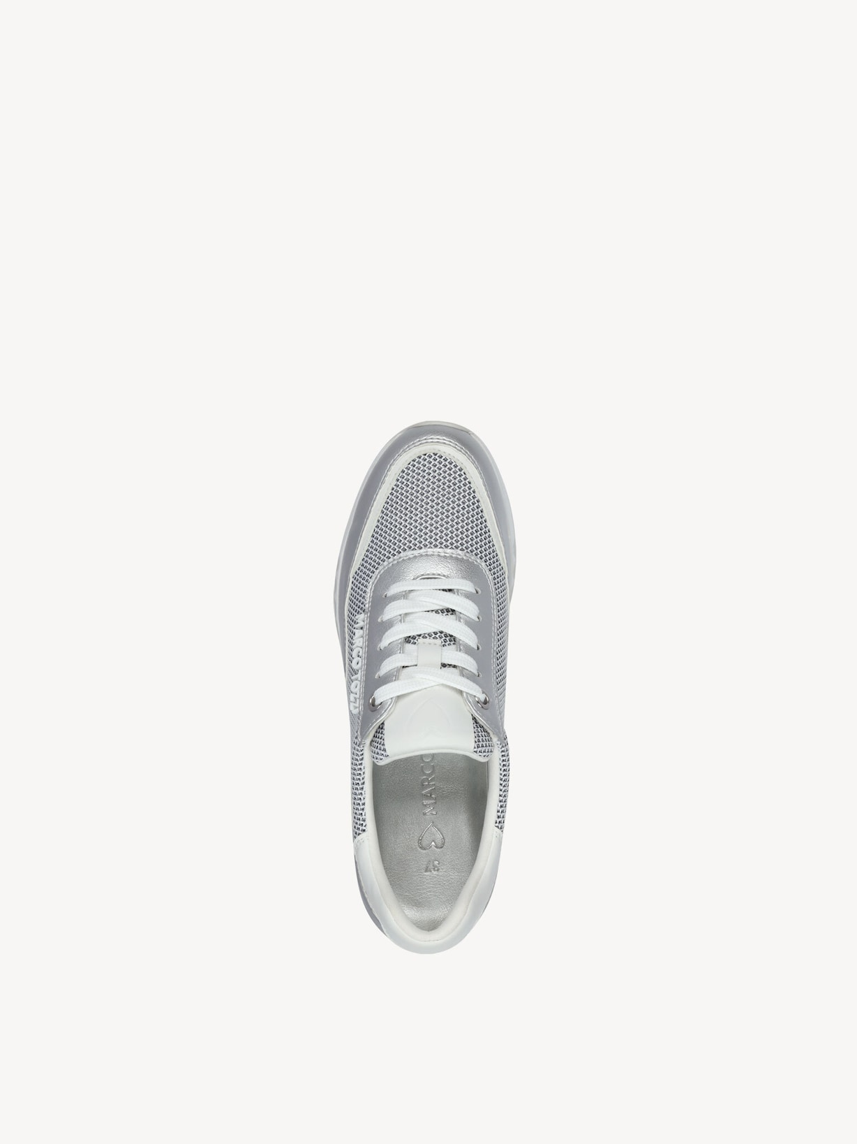 Marco Tozzi, Sneaker - weiß WHITE/SILVER, Bild 5 von 6