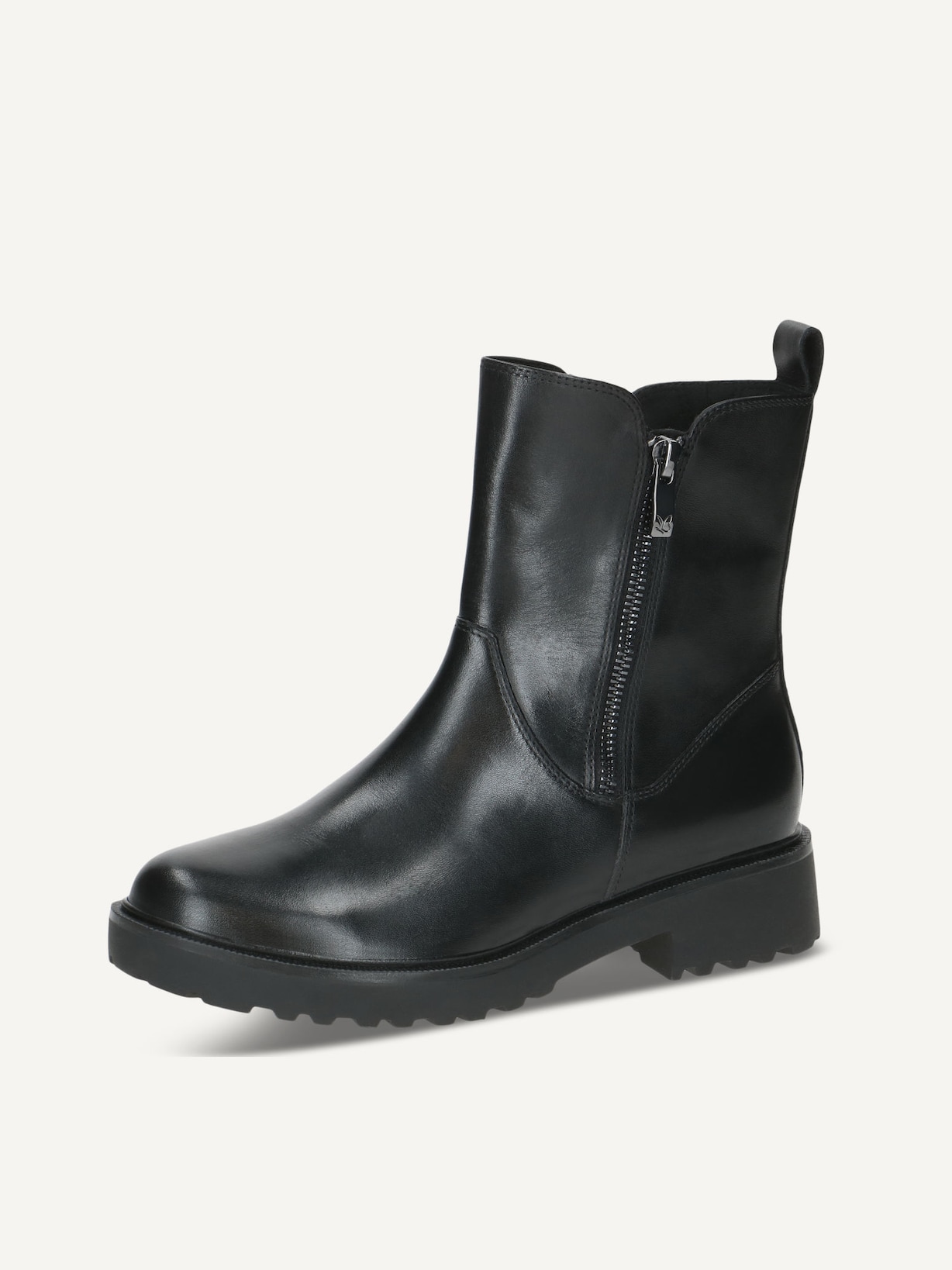 Caprice, Bottine en cuir - noir BLACK NAPPA, image 2 sur 5