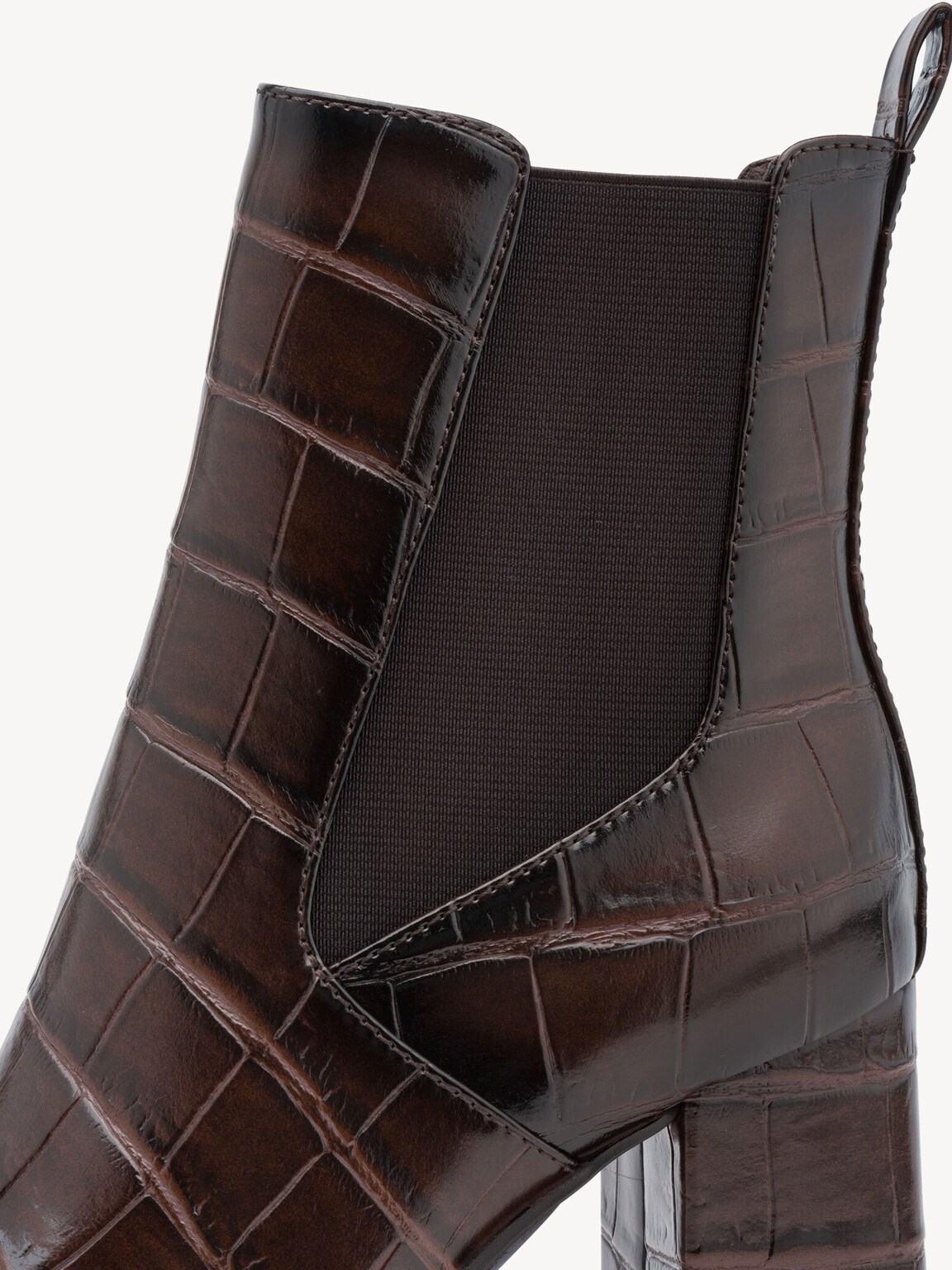 Marco Tozzi, Chelsea boot - brown, CAFE CROCO, Image 5 of 6