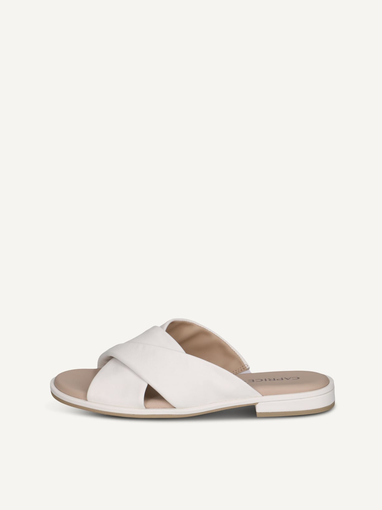Caprice, Mule en cuir - blanc WHITE NAPPA, image 1 sur 5
