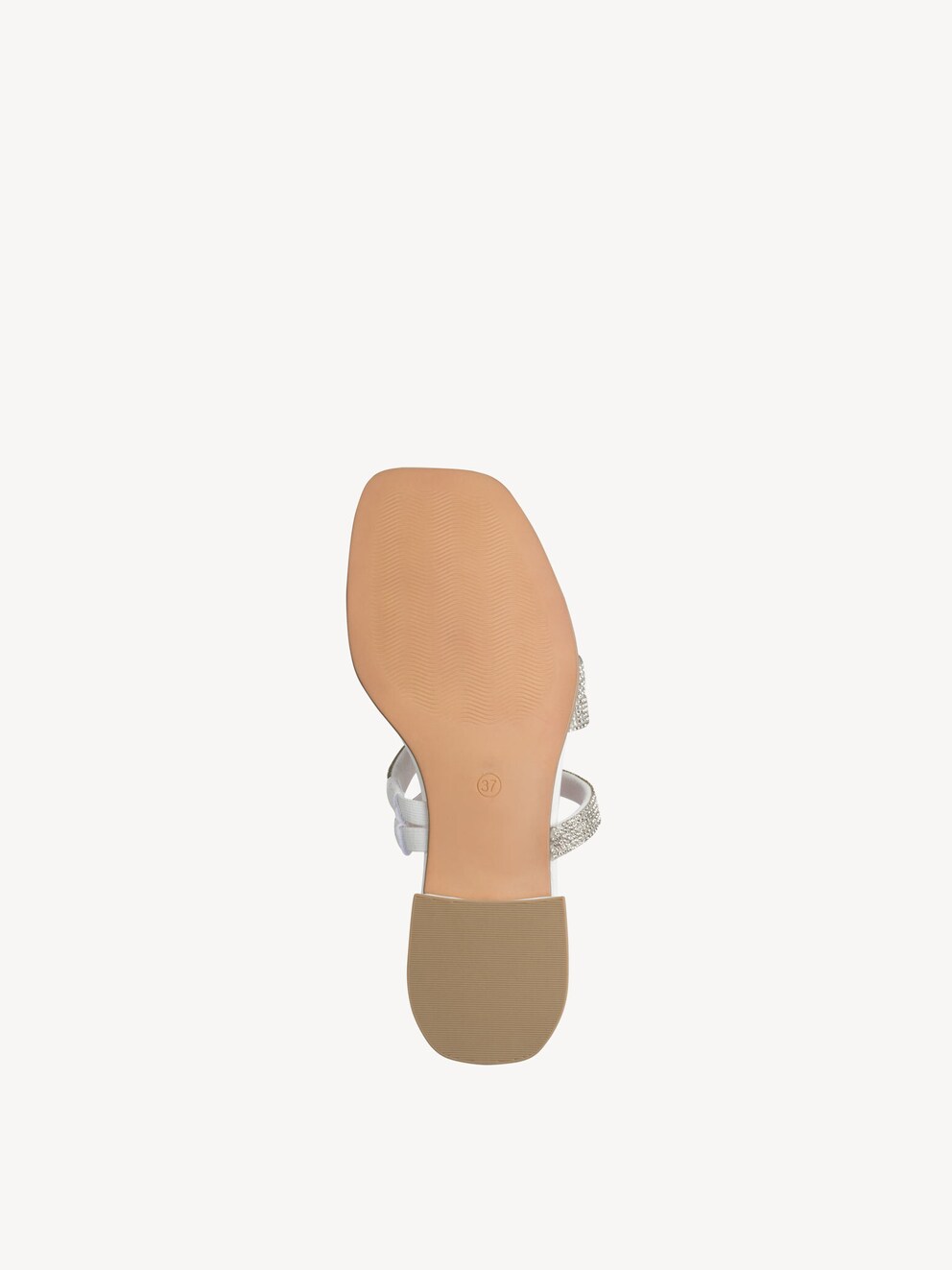 Marco Tozzi, Ciabatte - beige IVORY PATENT, immagine 3 di 6