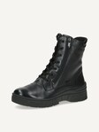 Not selected, Caprice, Leather Bootie - black warm lining BLACK NAPPA