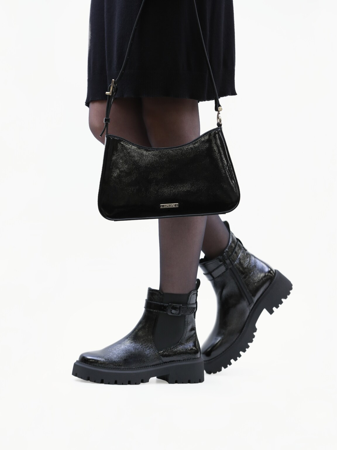 Caprice, Handbag - black BLACK NAPLAK, image 2 of 5