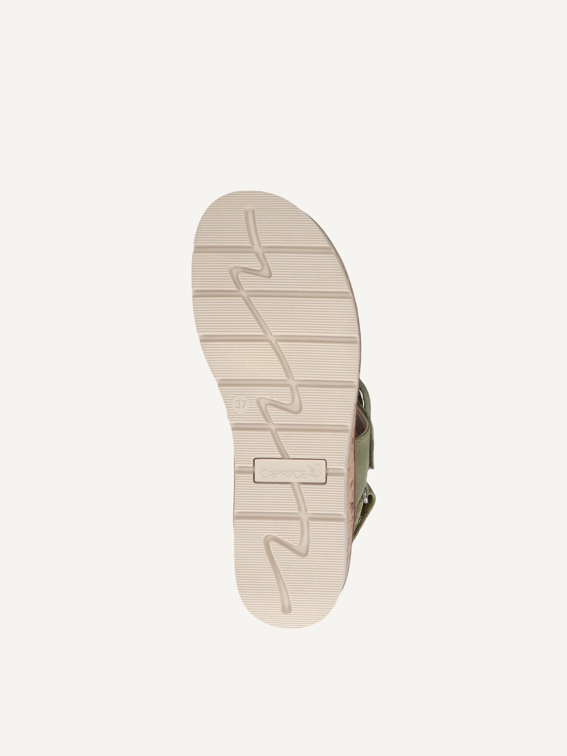 Caprice, Leather Sandal - green GREEN SUEDE, image 4 of 5
