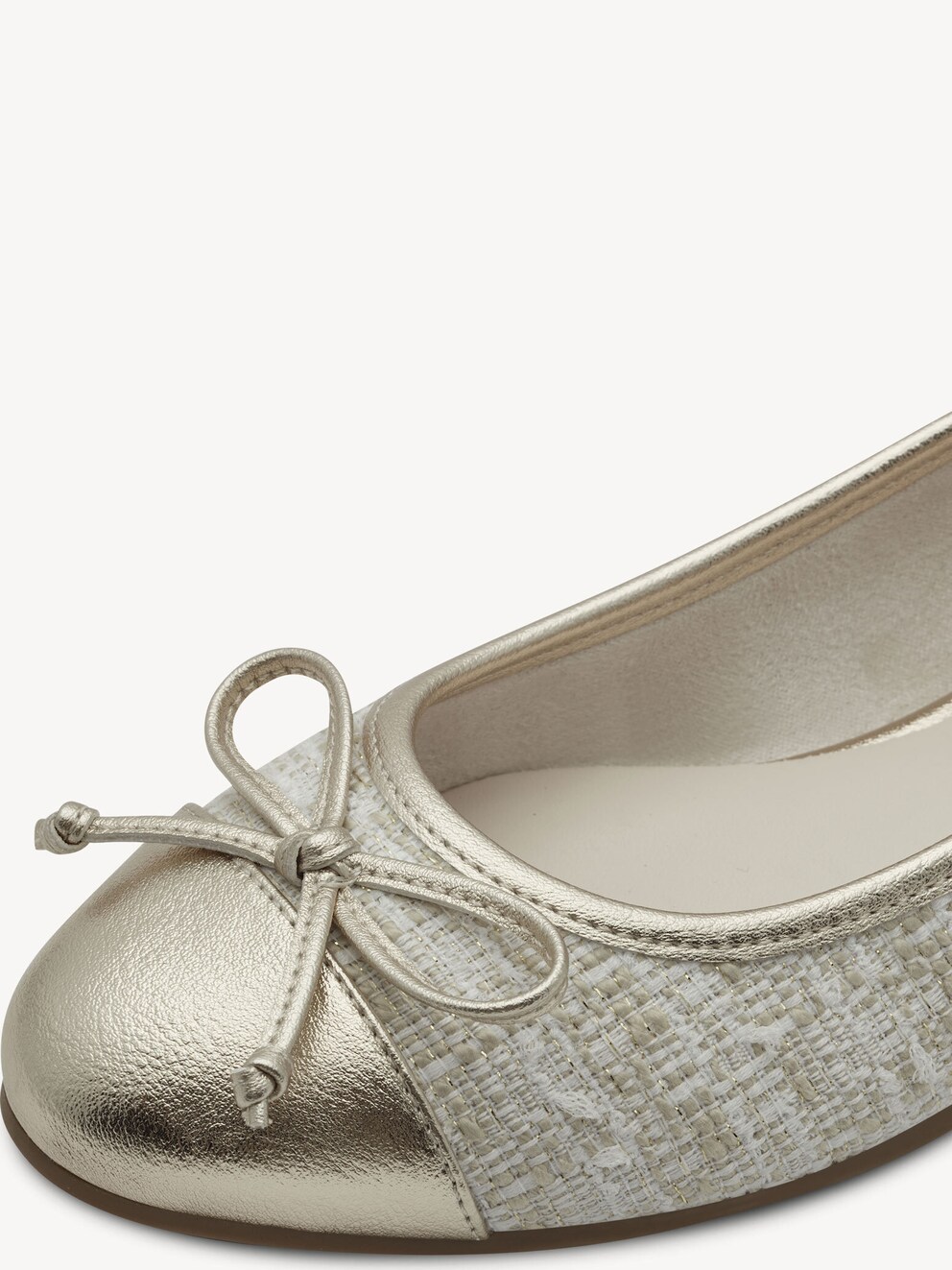 Marco Tozzi, Ballerine - beige IVORY MULTI, image 4 sur 6