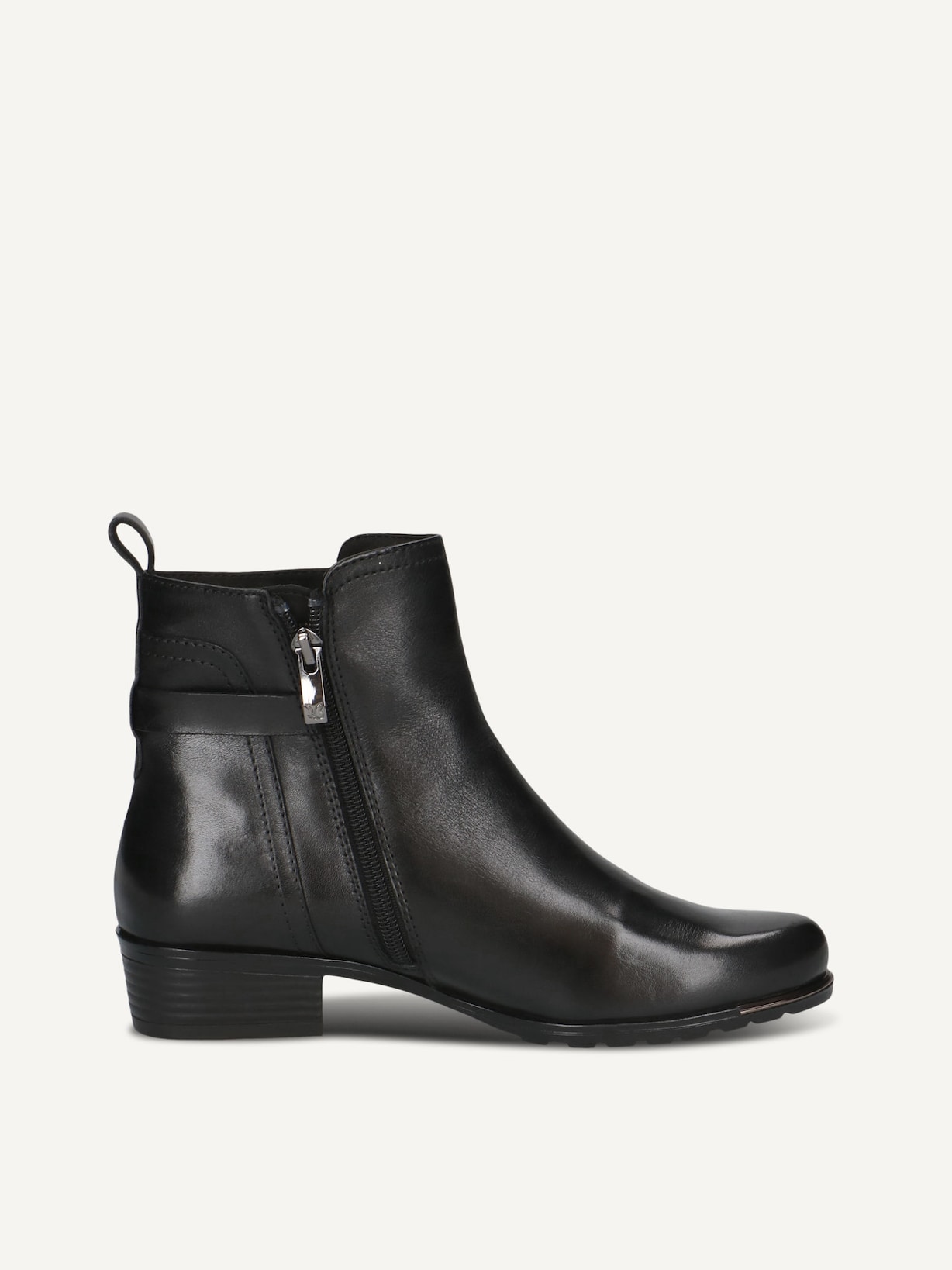 Caprice, Bottine en cuir - noir BLACK NAPPA, image 3 sur 5