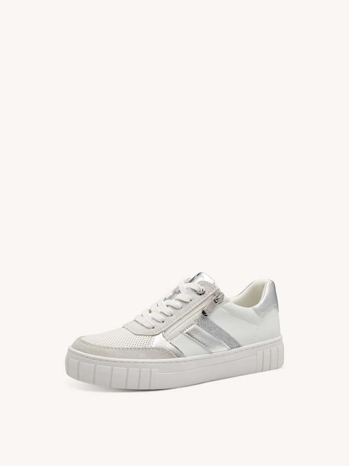 Marco Tozzi, Sneaker - weiß WHITE/SILVER