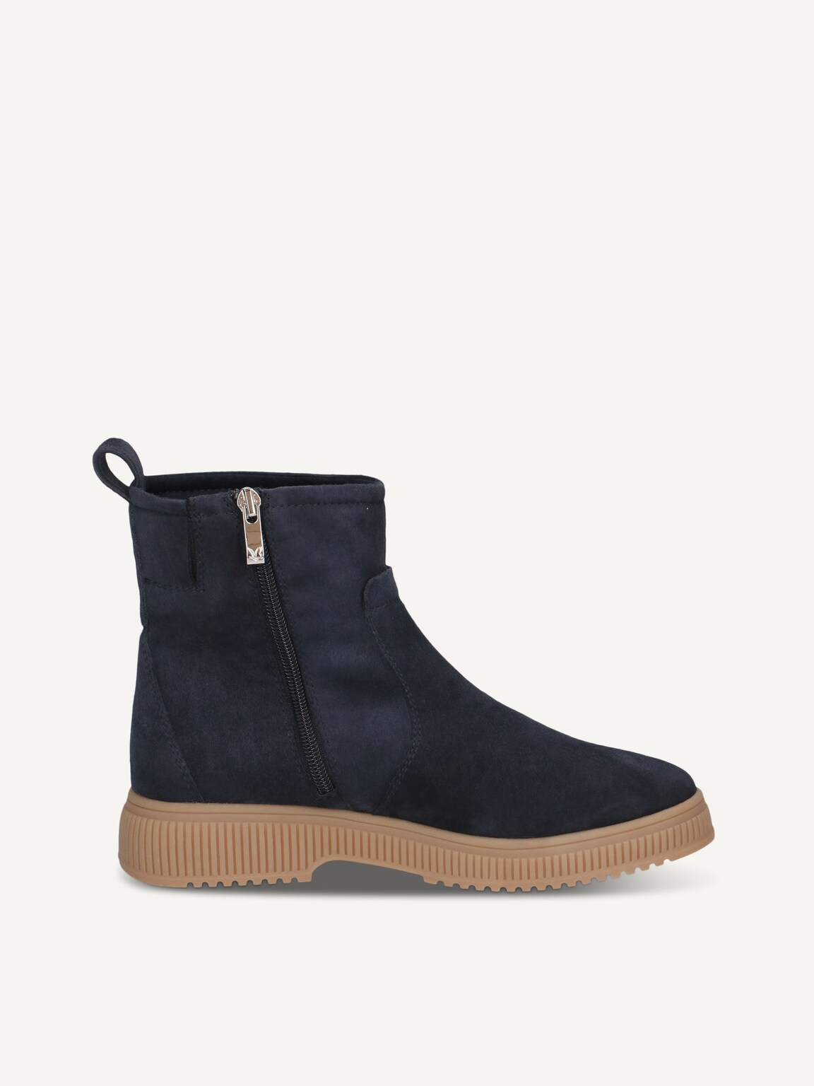 Caprice, Leather Bootie - blue warm lining OCEAN SUEDE, image 4 of 6