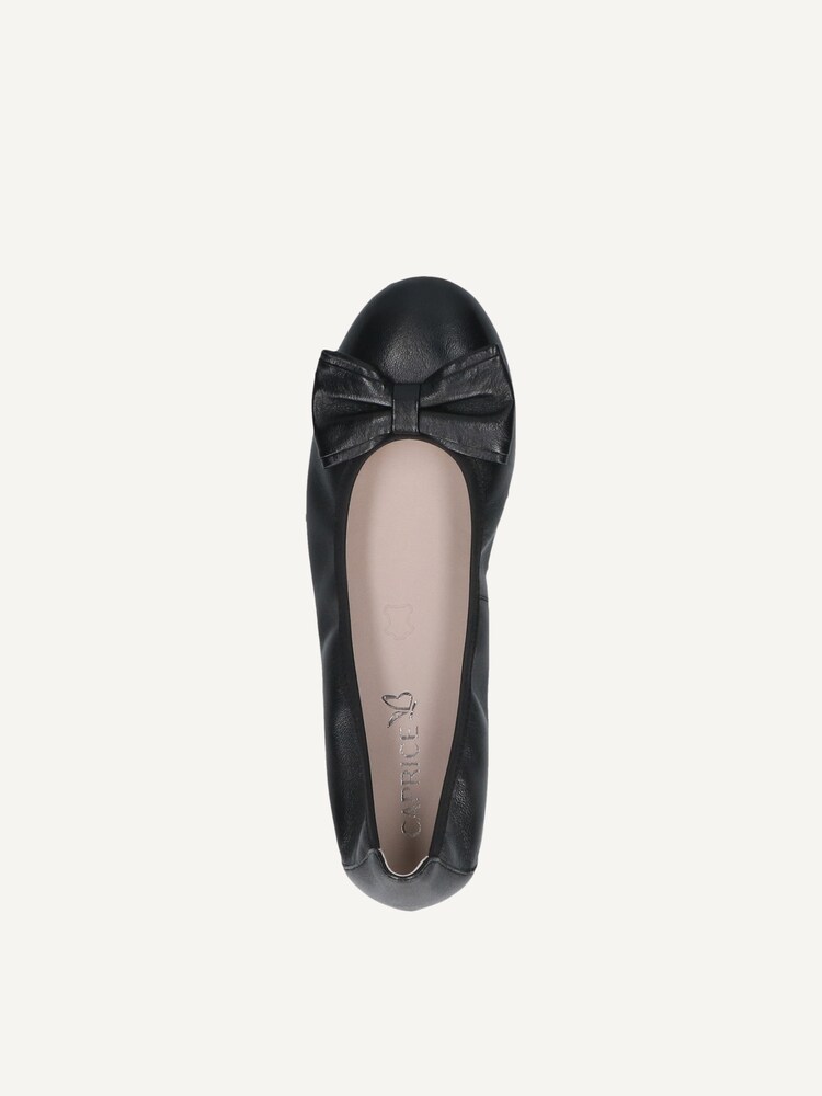 Caprice, Ballerine en cuir - noir BLACK NAPPA, image 4 sur 5