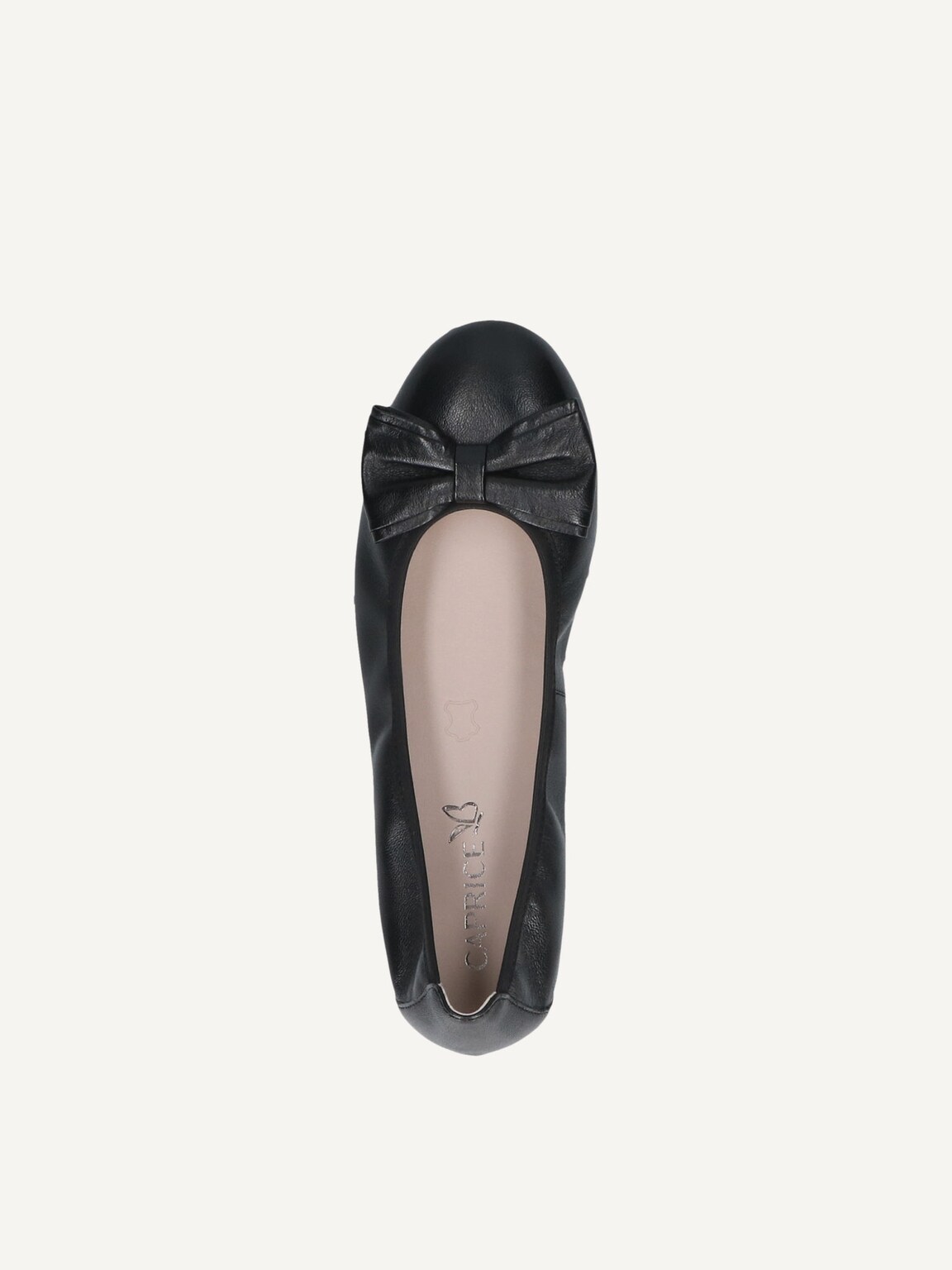 Caprice, Leather Ballerina - black BLACK NAPPA, image 5 of 5