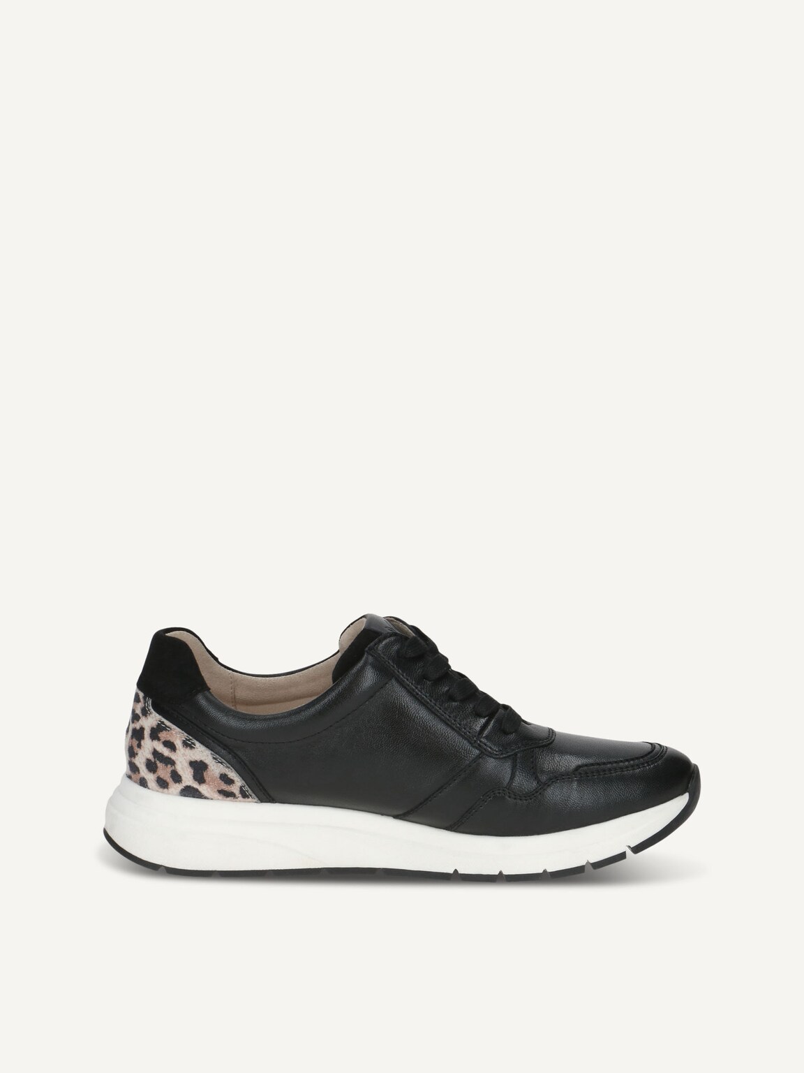 Caprice, Leather Sneaker - black BLACK COMB, image 3 of 5