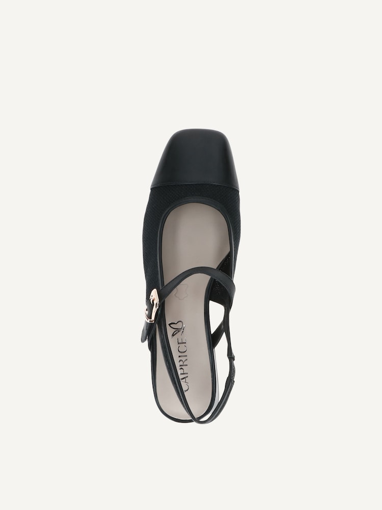 Caprice, Escarpin - noir BLACK COMB, image 4 sur 5