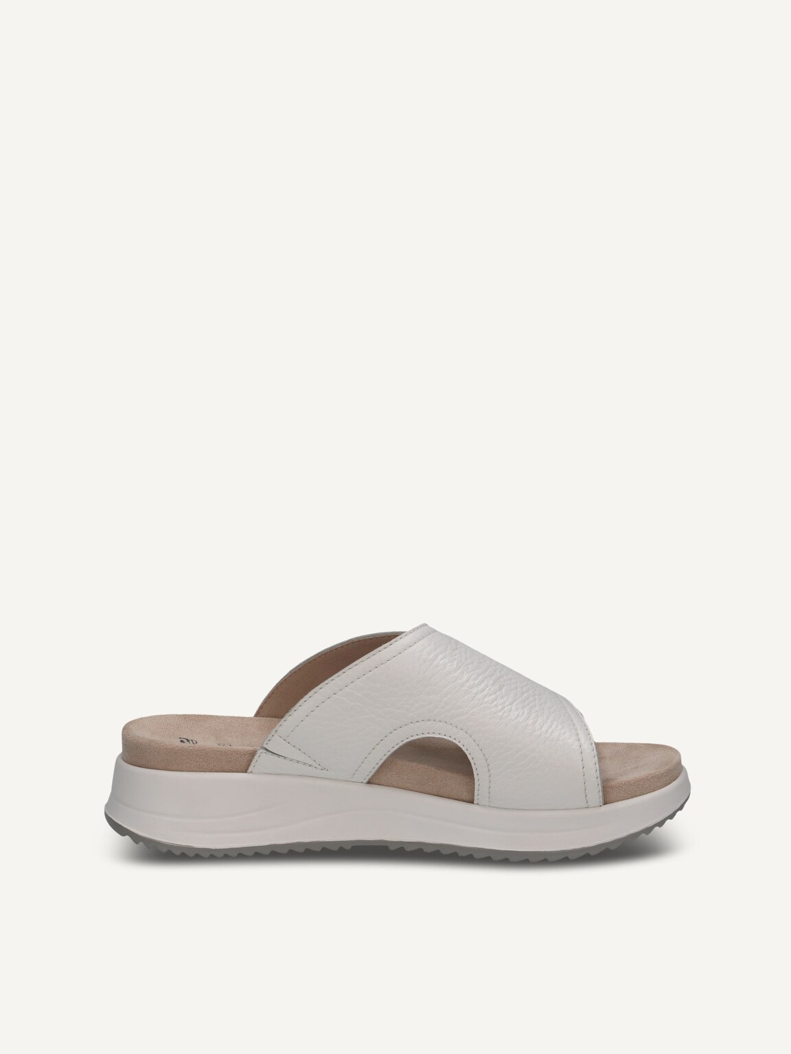 Caprice, Leather Mule - white WHITE DEER, image 3 of 5
