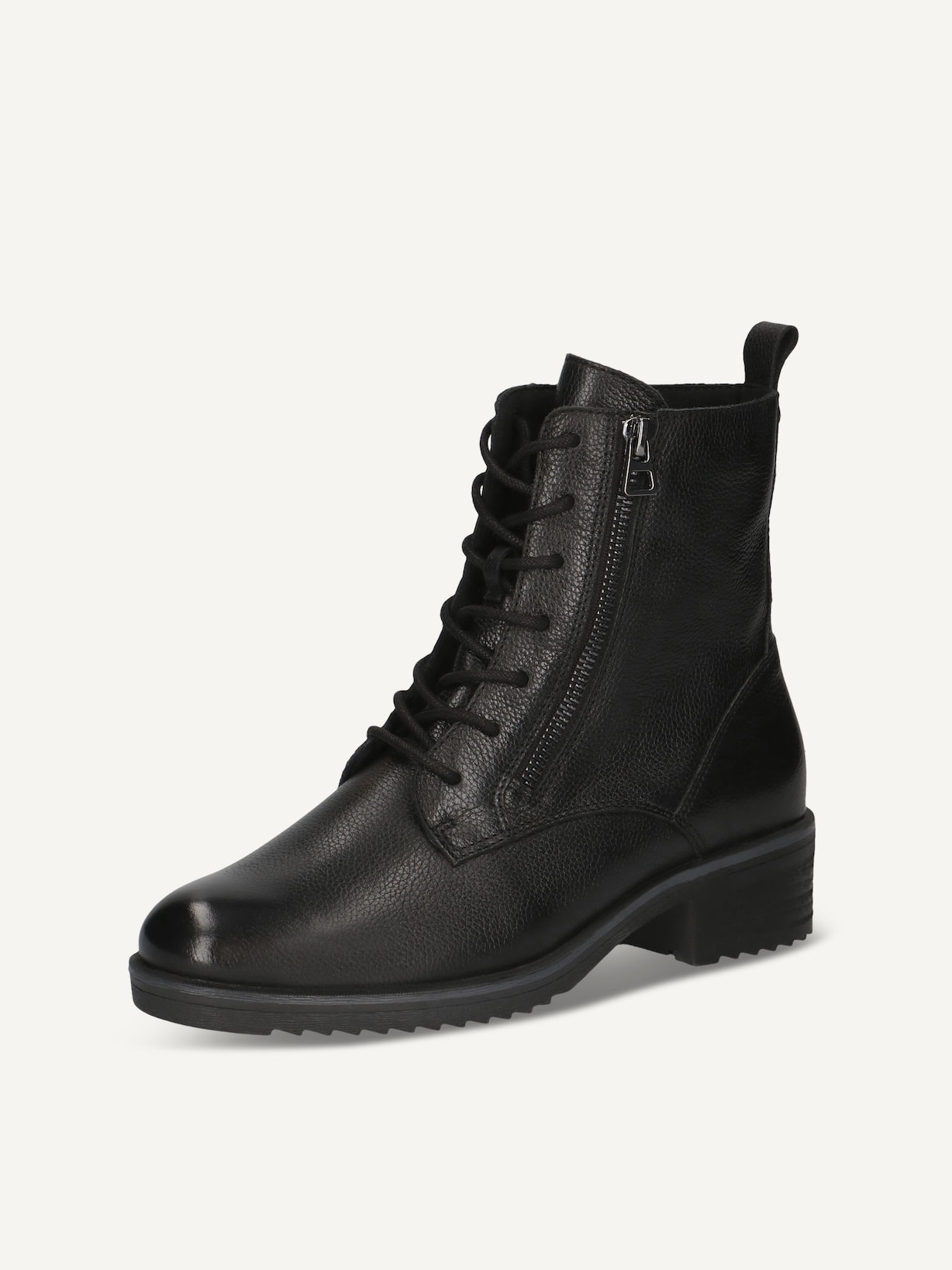 Caprice, Bottine en cuir - noir BLACK NAPPA, image 2 sur 5