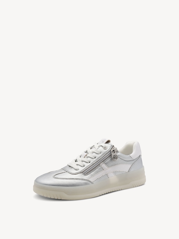 Marco Tozzi, Sneaker - metallic SILVER
